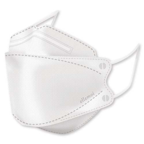 エルモア 肌ともマスク Flower ホワイト 個別包装 ( 24枚入 )/ : 爽快