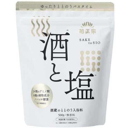 酒蔵のととのう入浴料 酒と塩 ( 500g )/ 菊正宗 : 爽快ドラッグ - 通販