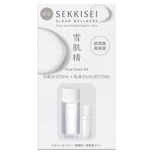 企画品)雪肌精 クリアウェルネス ピュア コンク キット ( 1セット ...