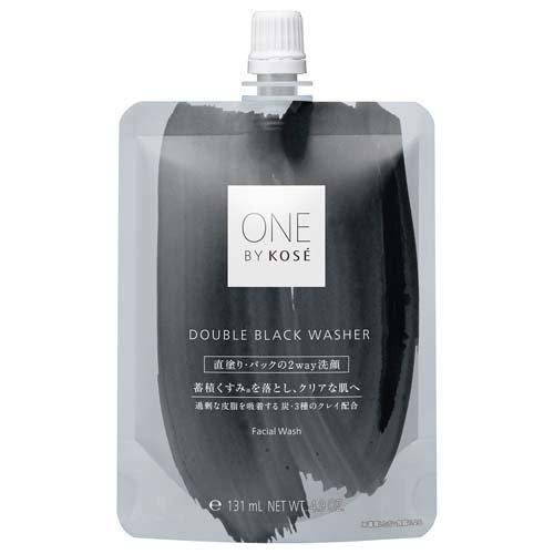ONE BY KOSE ダブル ブラック ウォッシャー ( 140g )/ KOSE ONE BY KOSE ダブル ブラック ウォッシャー ( 140g )/ KOSE