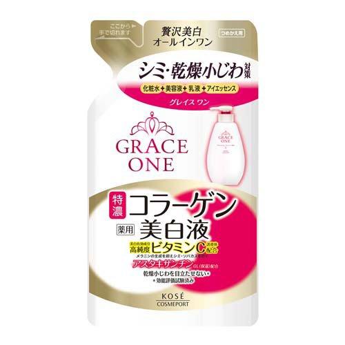 グレイスワン 薬用 美白濃密液 つめかえ ( 200ml )/ ハリ ツヤ シミ