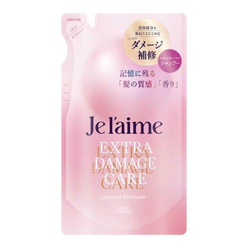 【単品19個セット】 コーセーコスメポート ジュレーム レイヤード シャンプー (エクストラダメージケア) つめかえ 340mL(代引不可)【送料無料】 ジュレーム レイヤード シャンプー エクストラ ダメージケア つめかえ