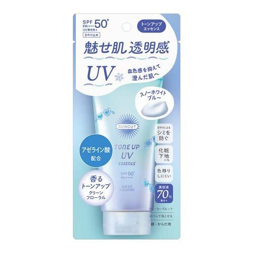 サンカットR トーンアップUVエッセンス スノーホワイトブルー ( 80g