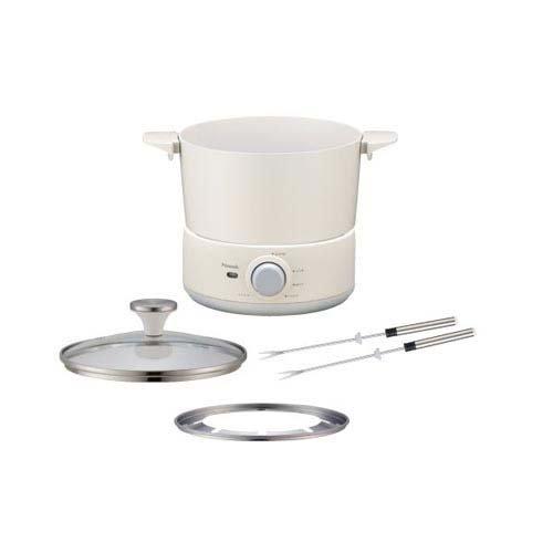 ピーコック テーブルフライヤー ホワイト WCT-90 W ピーコック魔法瓶 テーブルフライヤー レシピ付 ホワイト WCT-90 W ( 1