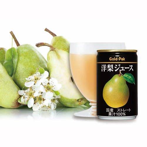 ゴールドパック 洋梨ジュース ストレート ( 160g*20本入 )/ 洋梨 梨 缶