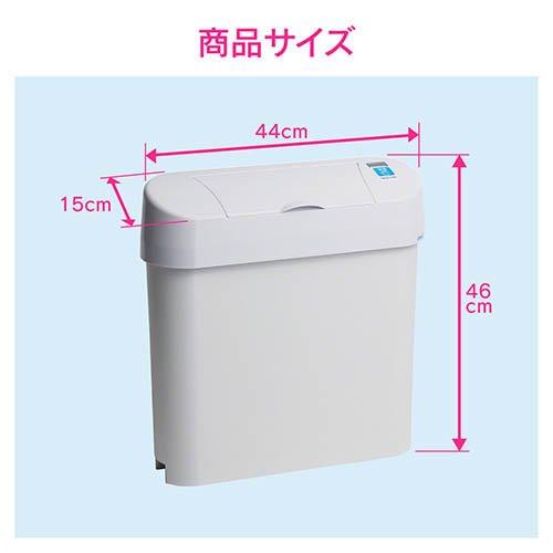 カクダイ GAONA(ガオナ) サニタリーボックス GA-NC001 日本製 ( 1個 )/ GAONA_4