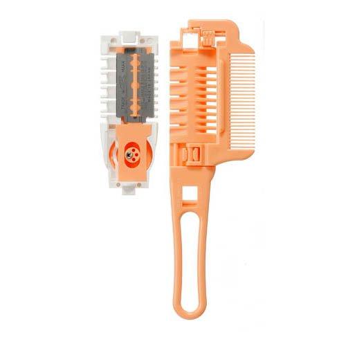 ツーウェイ・ダイヤルヘアカッター クシ付 オレンジ MB-306 ( 1コ入
