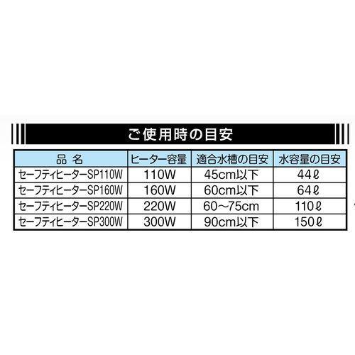 セーフティヒーターSP 110W ( 1台 )/ コトブキ工芸｜soukai｜02