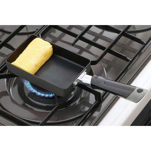 カクセー 玉子焼き器 ガス火専用 Kuronic KN-03 ブラック ( 1個