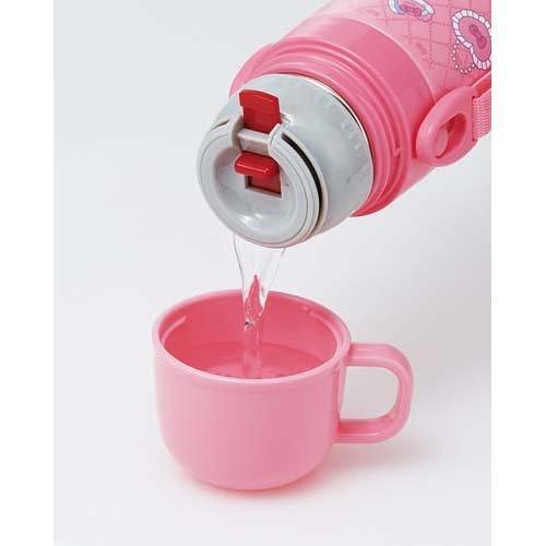 STANLEY ハローキティ 水筒 ピンク2点 子供用 2WAY ステンレス水筒 ストロー＆コップ飲み ハローキティ ( 1本