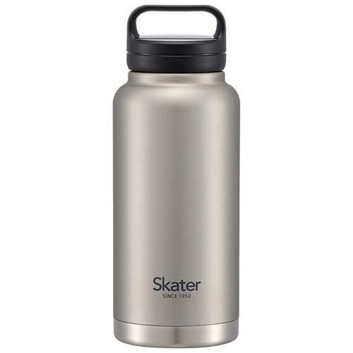 スクリューハンドル ステンレス水筒 1000ml シルバー ( 1本