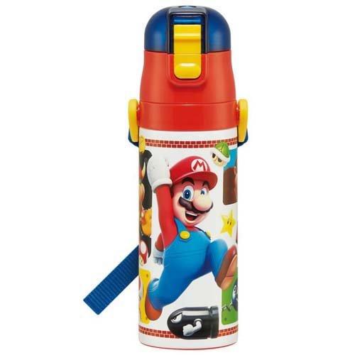 水筒 キッズ 直飲み 470ml ステンレスボトル ステンボトル SDC4