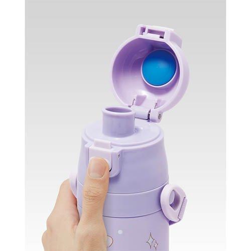 スケーター キッズ 2WAYステンレスボトル ワンタッチ 直飲み 保冷