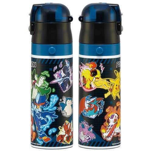 スケーター キッズ 直飲みステンレスボトル 470ml ポケモン25 ( 1個