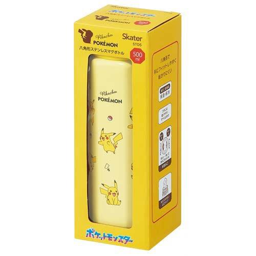 水筒 真空ステンレス 八角 ボトル 500ml ポケモン STO5 ( 1個 ) : 爽快