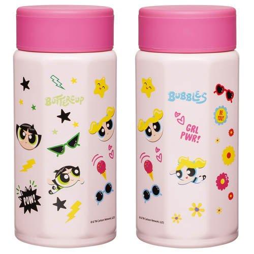 奈雪の茶 × パワーパフガールズ コラボ 保温ボトル600ml 海外限定 真空ステンレスボトル 八角 350ml パワーパフガールズ STO4 ( 1個