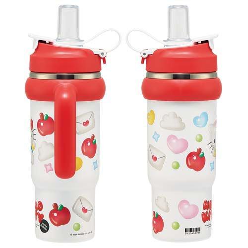 ハンドル付 ストロータンブラーボトル 大型 830ml ハローキティ STSTB9