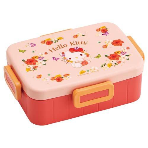 ランチボックス 一段 650ml サンリオ ハローキティ パステル水彩花柄