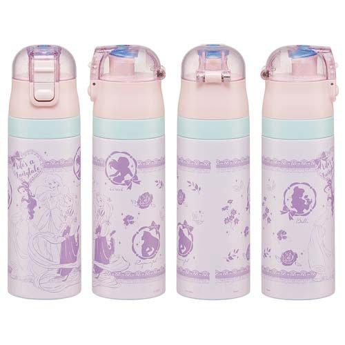 直飲み保冷ボトル カバー付 470ml ディズニー プリンセス 26 KSDC4 ( 1