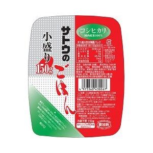 サトウのごはん コシヒカリ小盛り 150g サトウのごはん 爽快ドラッグ 通販 Yahoo ショッピング