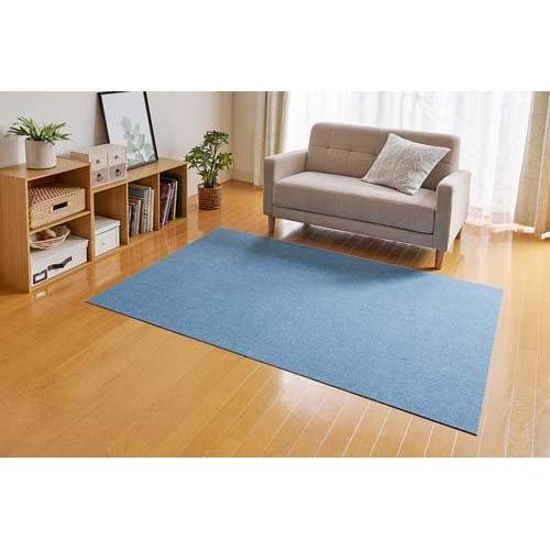 おくだけ吸着 ペット用撥水タイルマット 30×30cm メランジブルー ( 20