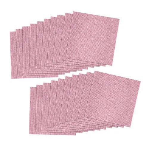 おくだけ吸着 ペット用撥水タイルマット 30×30cm メランジピンク ( 20