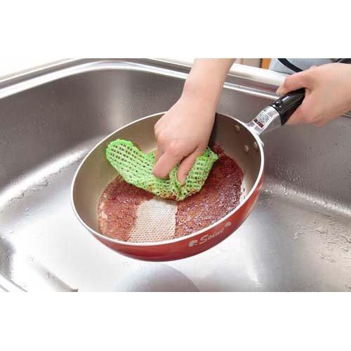 びっくりフレッシュ キッチンピカイチ ピンク／グリーン ( 2枚入