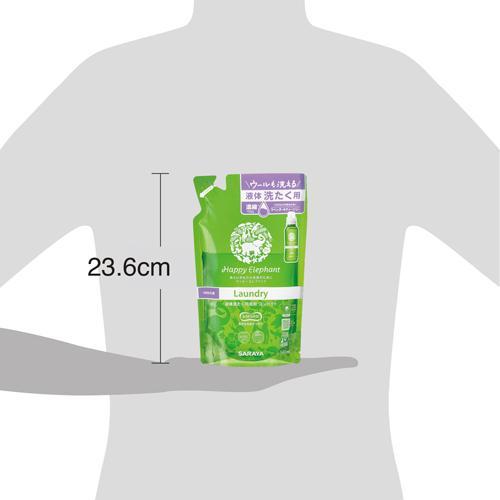 ハッピーエレファント 液体洗たく用洗剤コンパクト つめかえ用 ( 540ml