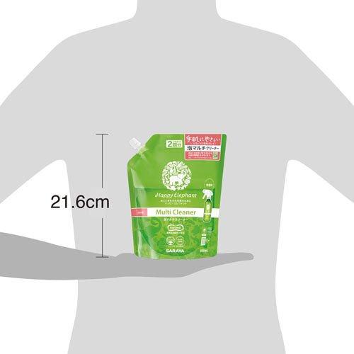 ハッピーエレファント 泡マルチクリーナー 詰替用 ( 800ml )/ : 爽快