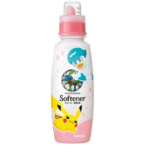 ヤシノミ柔軟剤 ポケモンデザイン ピカチュウ＆クワッス ( 520ml