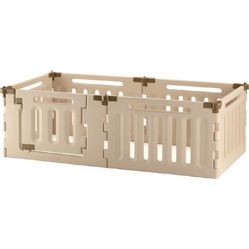 リッチェル ペット用 3ウェイサークル 6面50H ベージュ ( 1台 ) : 爽快