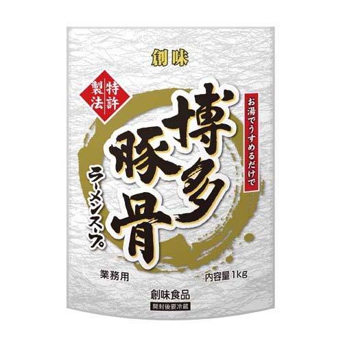 創味食品 博多豚骨ラーメンスープ 業務用 ( 1kg )/ 創味 : 爽快