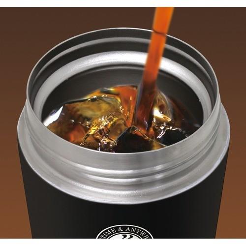 ASVEL 真空断熱携帯タンブラー TL370 ブラック ( 1コ入 )/ ASVEL