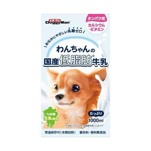 ドギーマン わんちゃんの国産低脂肪牛乳 ( 1L )/ ドギーマン ドギーマン わんちゃんの国産低脂肪牛乳 ( 1L )/ ドギーマン