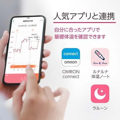 オムロン 婦人用電子体温計 ブラウン MC-652LC-BW ( 1台 ) 婦人体温計