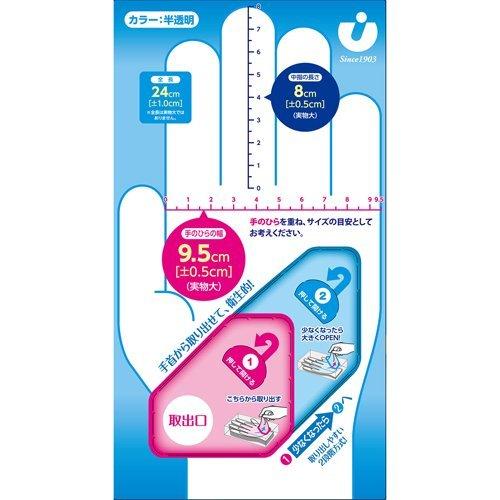 使いきりビニール極うす手袋 ふつう ( 100枚入 ) : 爽快ドラッグ