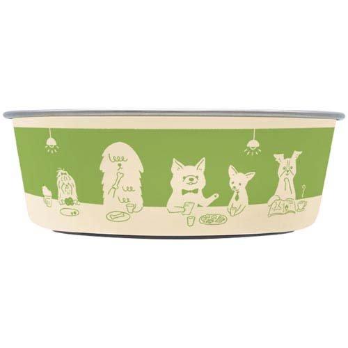 ステンレスの食器 ごはんにゃわん 犬用 SS ビストロ ( 1個 ) : 爽快