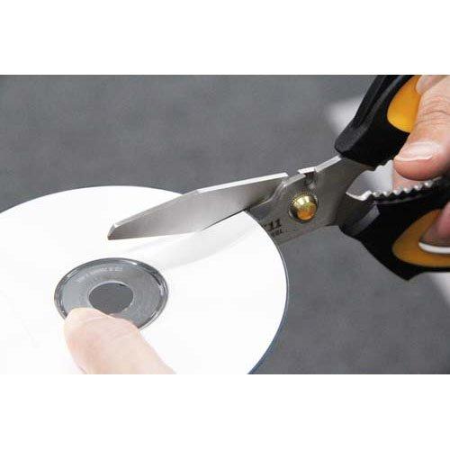 藤原産業 SK11 ストロング万能鋏 ポータブル マグネット付 保護