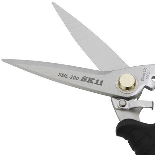 藤原産業 SK11 万能はさみ ロング 落下防止コード用穴付 藤原産業 SK11 万能はさみ ロング 落下防止コード用穴付