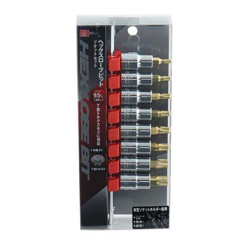 藤原産業 SK11 ヘックスローブビットソケット SHS308BT ( 1コ入 藤原産業 SK11 ヘックスローブビットソケット SHS308BT ( 1コ入