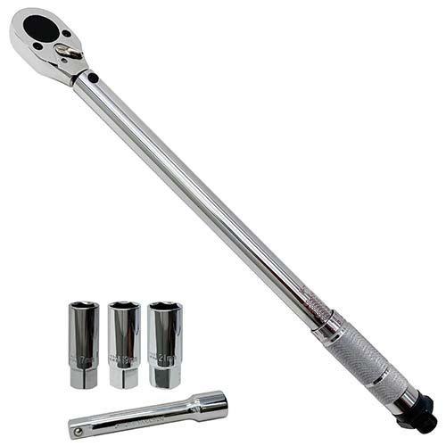 E-Value プレセット型トルクレンチ ケース付 ETR4-200 12.7mm(1／2