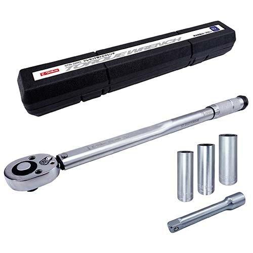 E-Value プレセット型トルクレンチ マットシルバー 12.7mm(1／2インチ