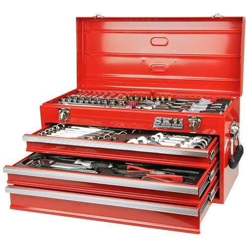 藤原産業 SK11 整備工具セット レッド(赤色) 133点 SST-16133RE 藤原産業 SK11 整備工具セット レッド(赤色) 133点 SST-16133RE