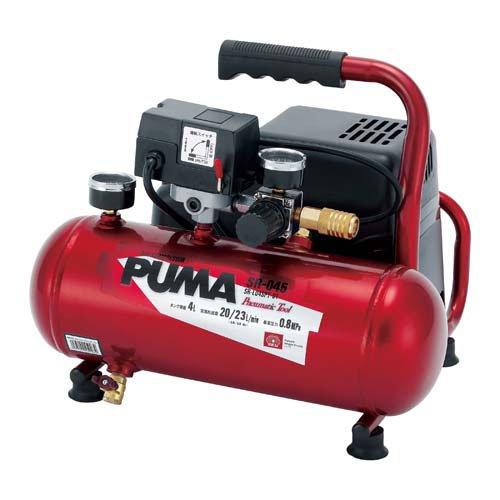 SK11 オイルレスエアコンプレッサー 100V 4L SR-045 SR-L04SPT-01 ( 1 