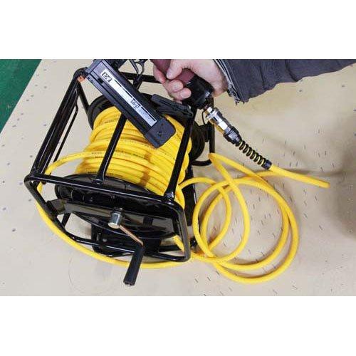 SK11 エアホースリール セーフティソフト 回転台付 30m SAR-030SS ( 1