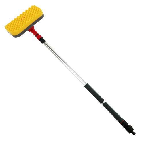 スポンジさん専用 藤原産業 セフティー3 ロング伸縮散水お掃除スポンジ SSS-2 ( 1コ入