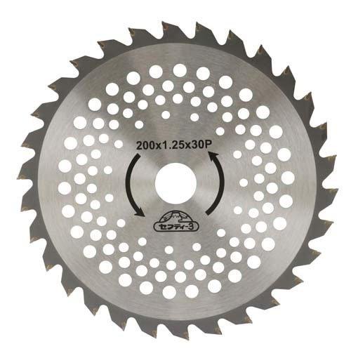 藤原産業 セフティー3 草刈チップソー 200mm*30P ( 1個