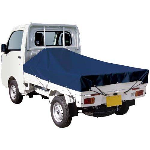 藤原産業 SK11 軽トラックシートNEO ブルー 1.9m*2.15m 前垂れ付 ( 1個