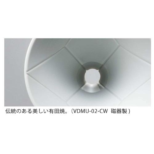 ハリオ V60 1回抽出ドリッパー MUGEN VDMU-02-CW ( 1個 )/ ハリオ(HARIO)｜soukai｜04