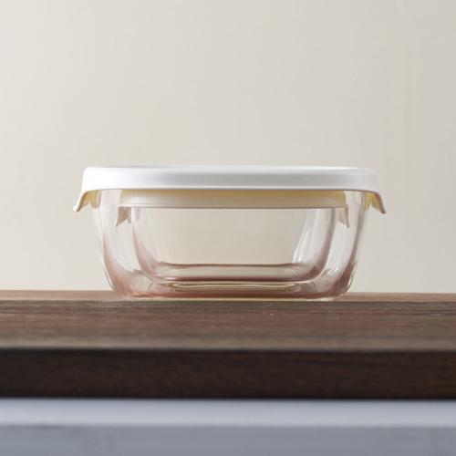 ハリオ 耐熱ガラス製保存容器 3個セット KST-2012-OW ( 3個入
